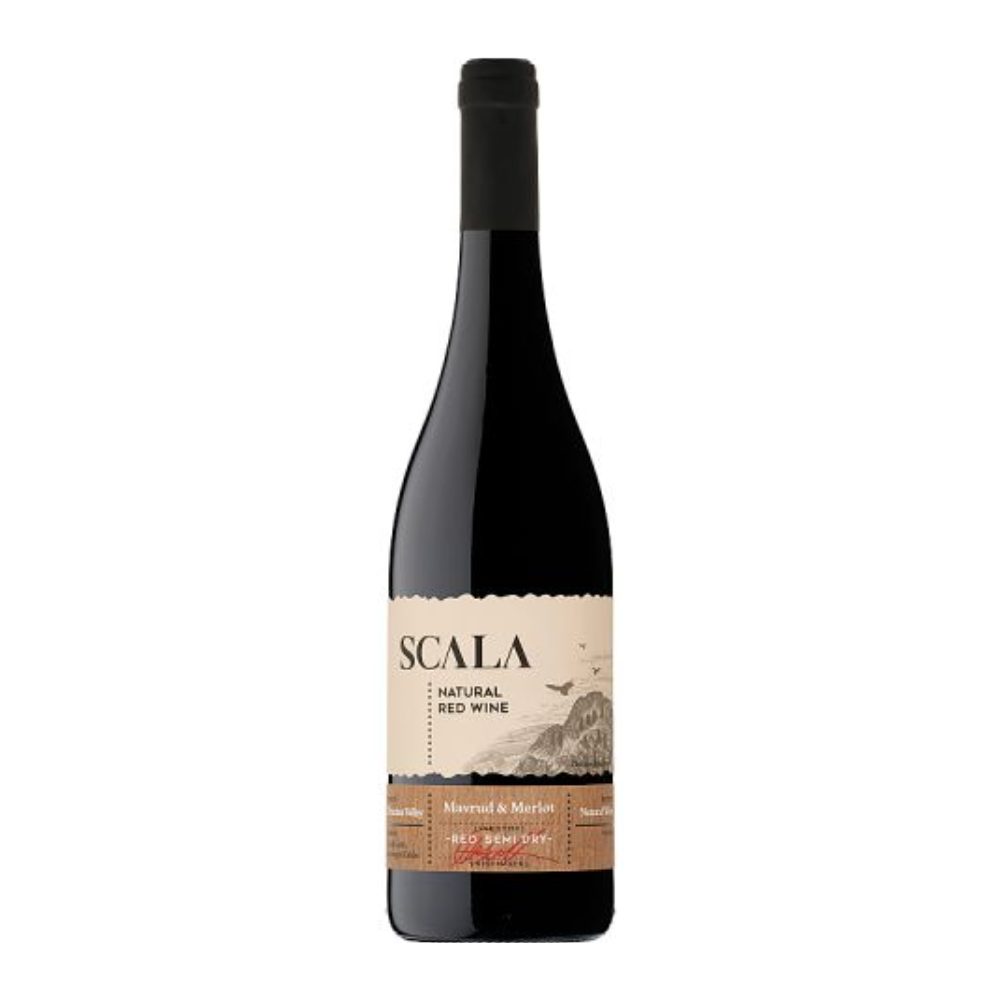Wino Scala czerwone półwytrawne 750 ml