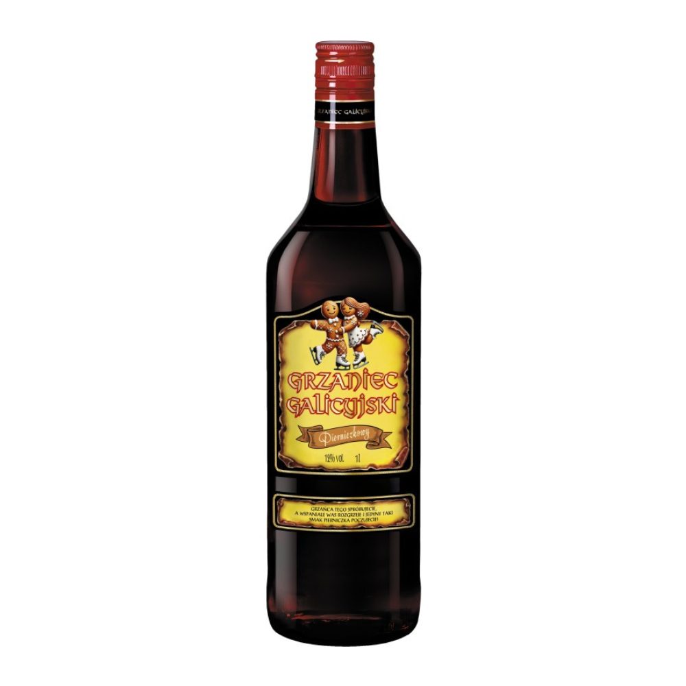 Wino Grzaniec Galicyjski Piernikowy czerwone słodkie 1000 ml
