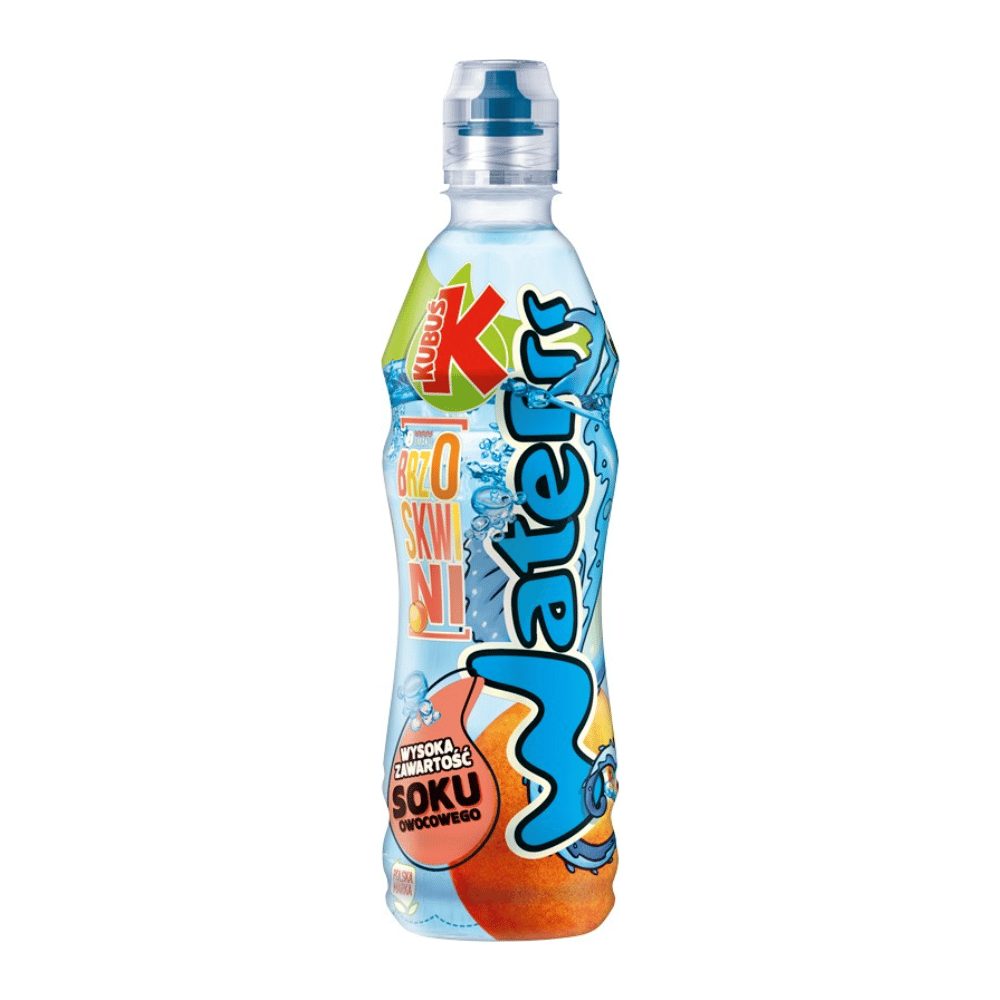 Napój Kubuś Waterrr Brzoskwinia 500 ml DRS