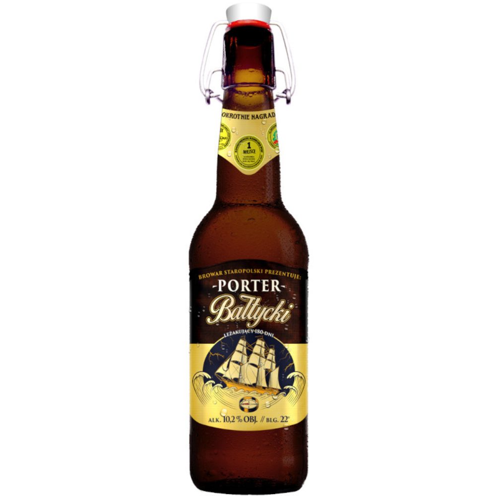 Piwo Browar Staropolski Porter Bałtycki 10,2% 500 ml