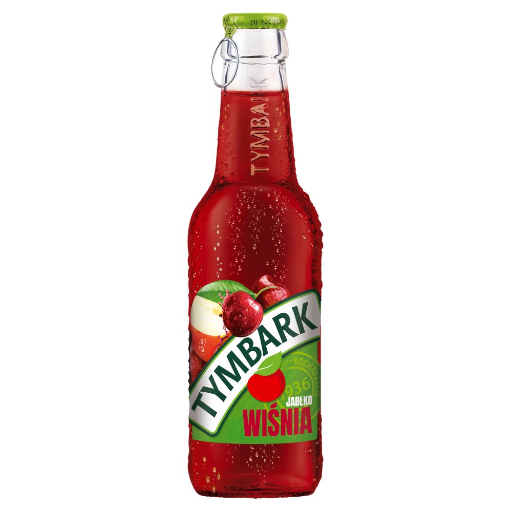 Napój Tymbark Jabłko Wiśnia 250 ml butelka