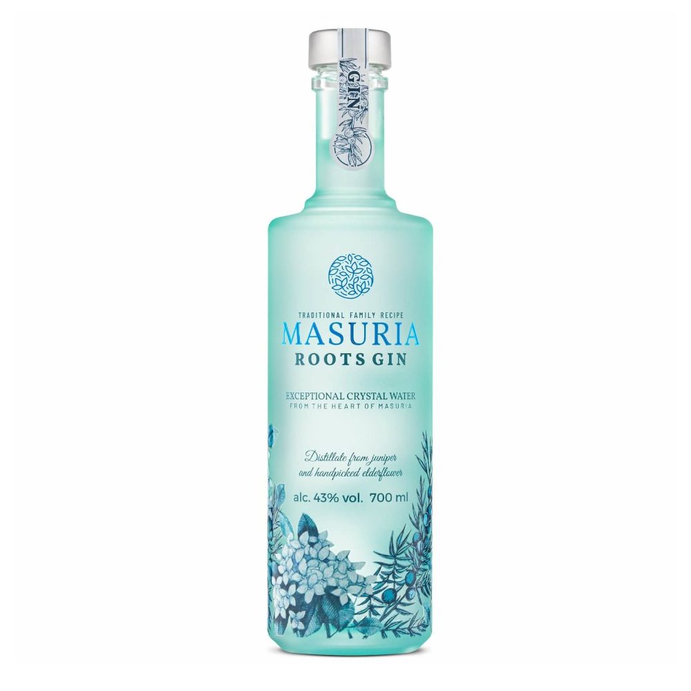 Gin Masuria Roots 43% 700 ml