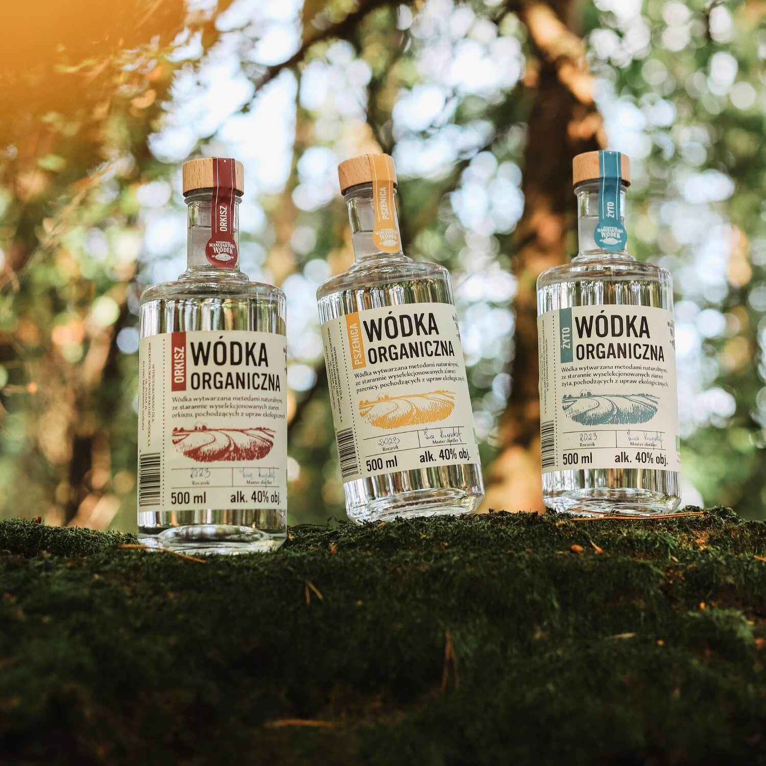 Wódka Organiczna Pszenica 40% 500 ml