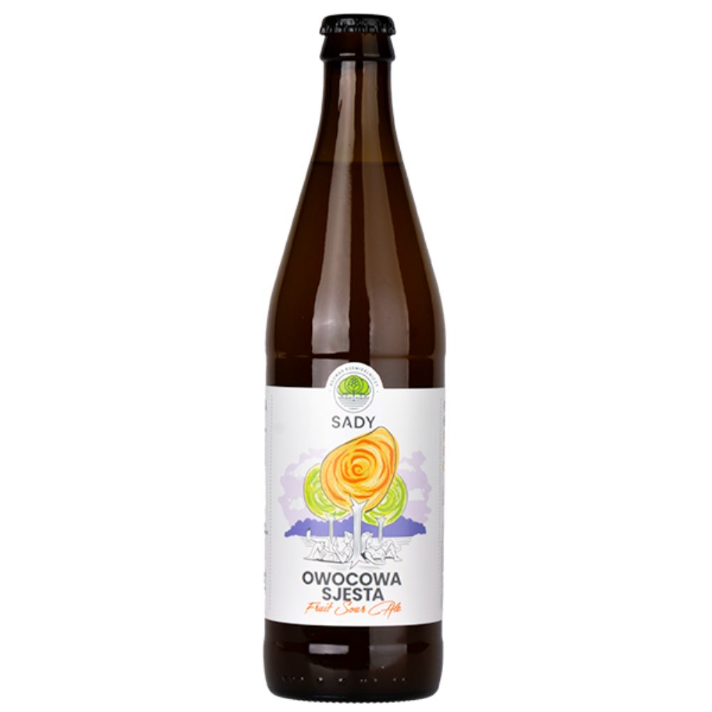 Piwo Sady Owocowa Siesta 4,3% 500 ml