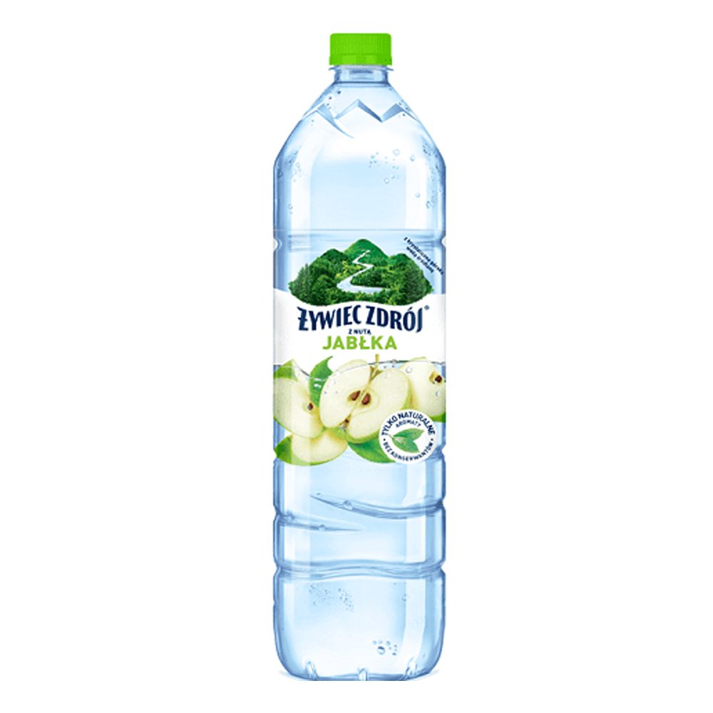 Woda Żywiec Zdrój z Nutą Jabłka niegazowana 1200 ml
