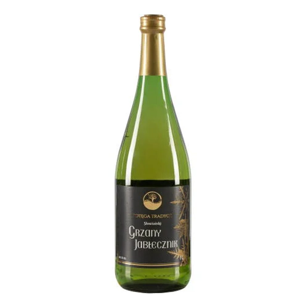Wino Vin-Kon Słowiański Grzany Jabłecznik 12% białe słodkie 1000 ml