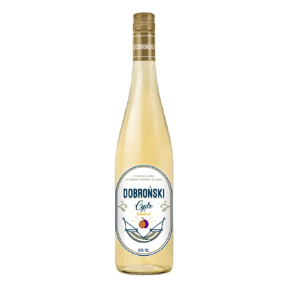 Cydr Dobroński Marakuja 4,5% 750 ml