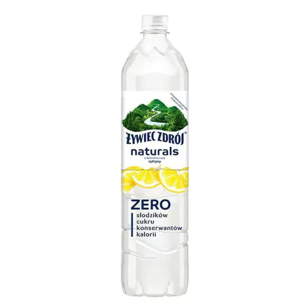 Woda Żywiec Zdrój Naturals Cytryna niegazowana 1200 ml Pet