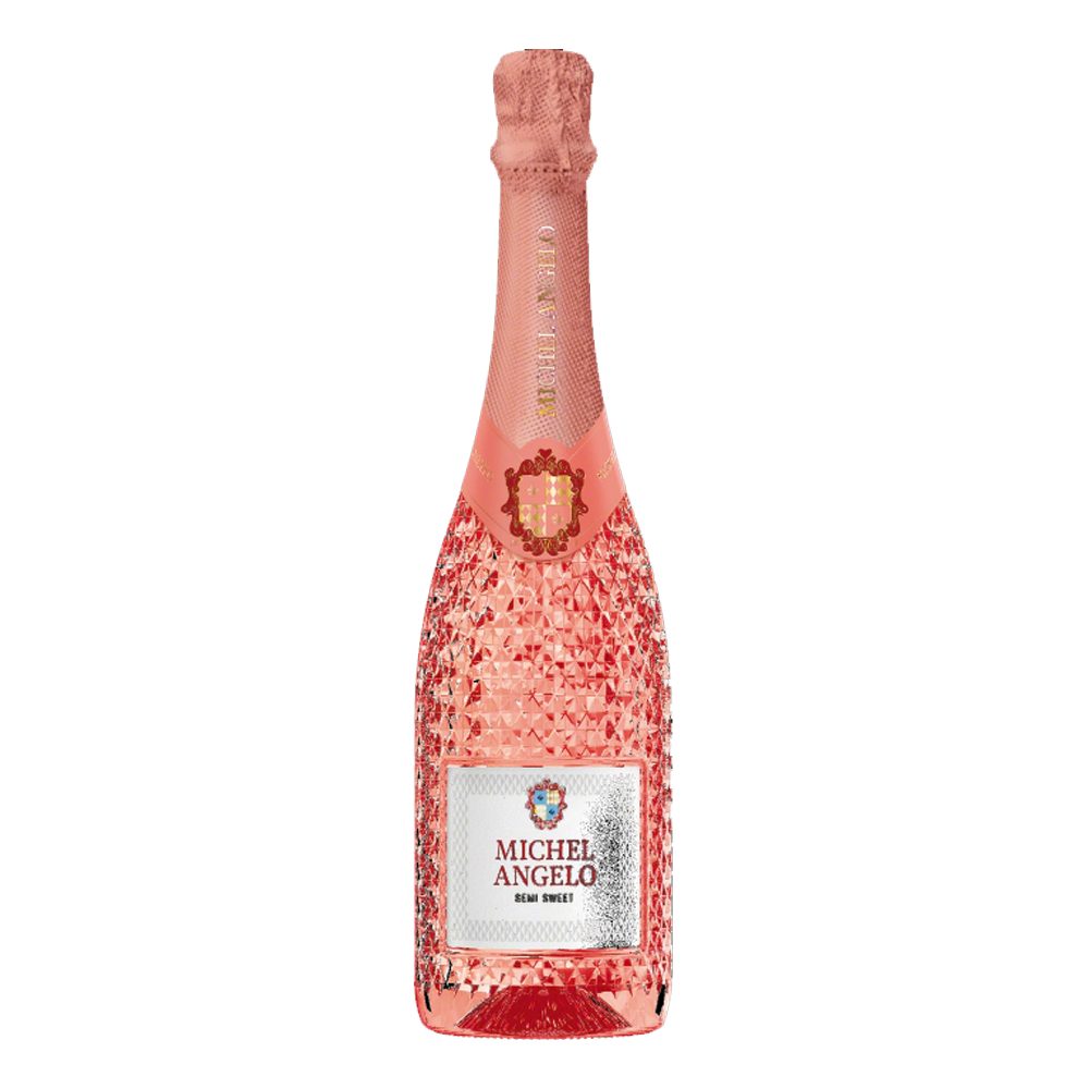 Wino Michel Angelo Nobile 11% różowe półsłodkie 750 ml musujące