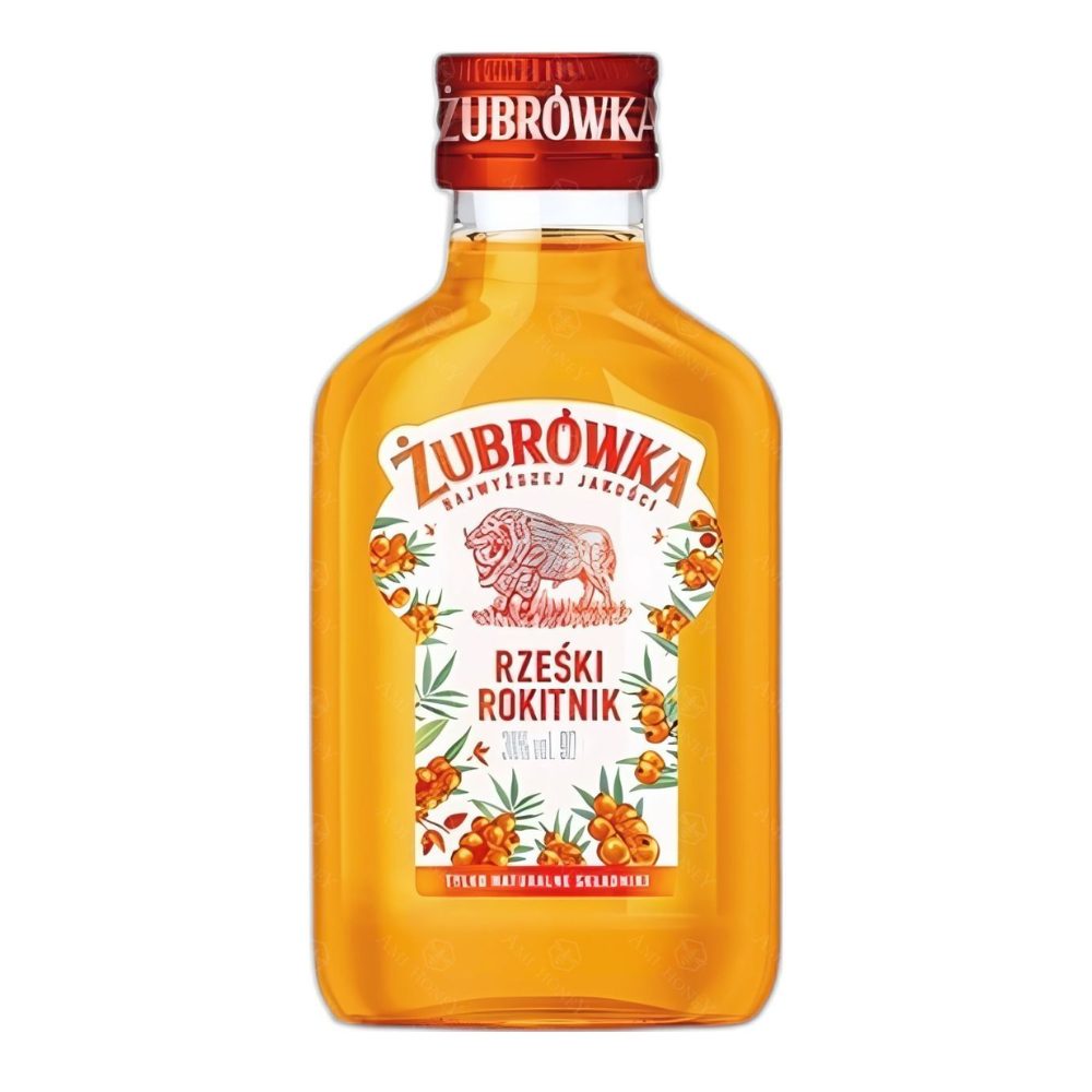 Wódka Żubrówka Rześki Rokitnik 30% 90 ml
