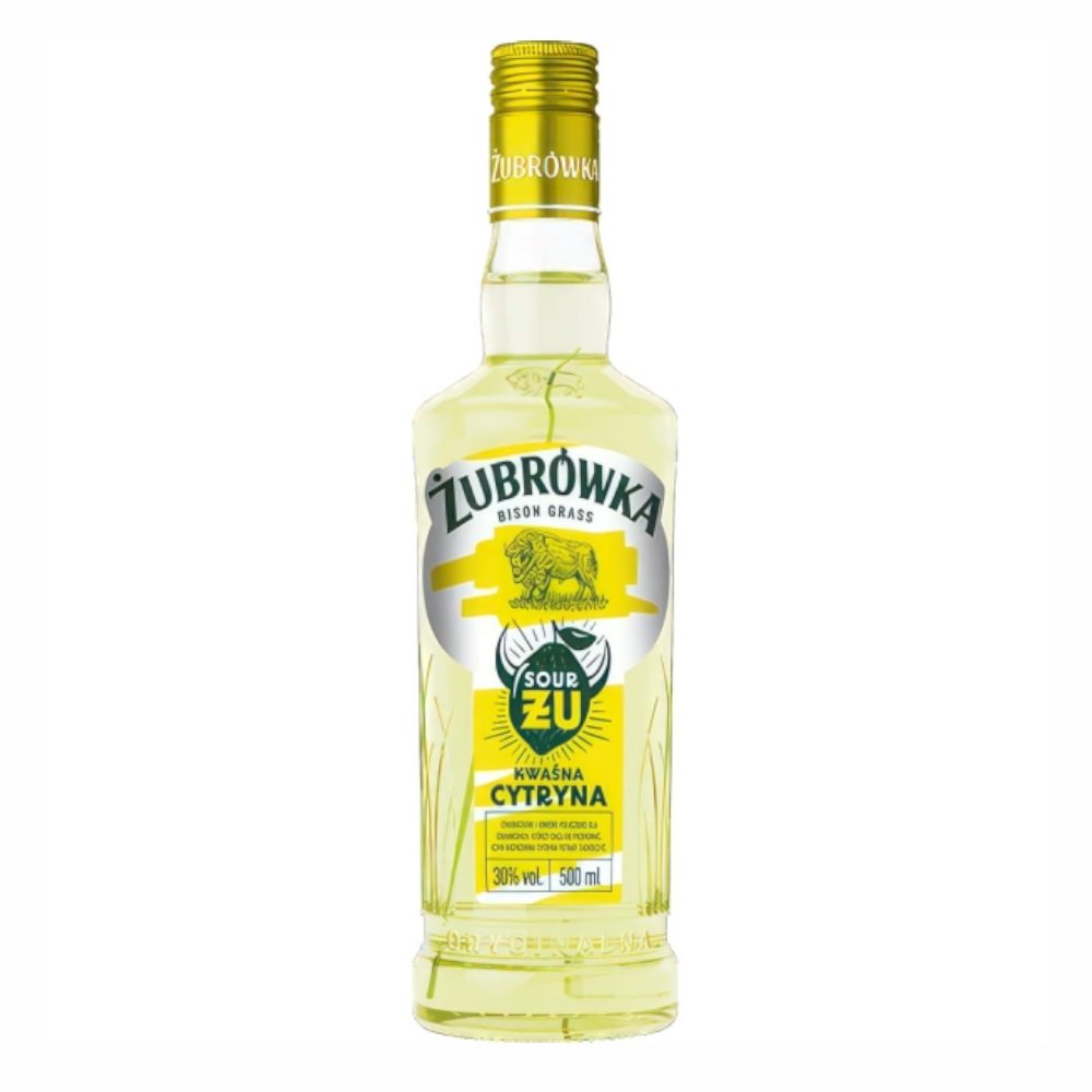 Wódka Żubrówka Sour ŻU Kwaśna cytryna 30% 500 ml