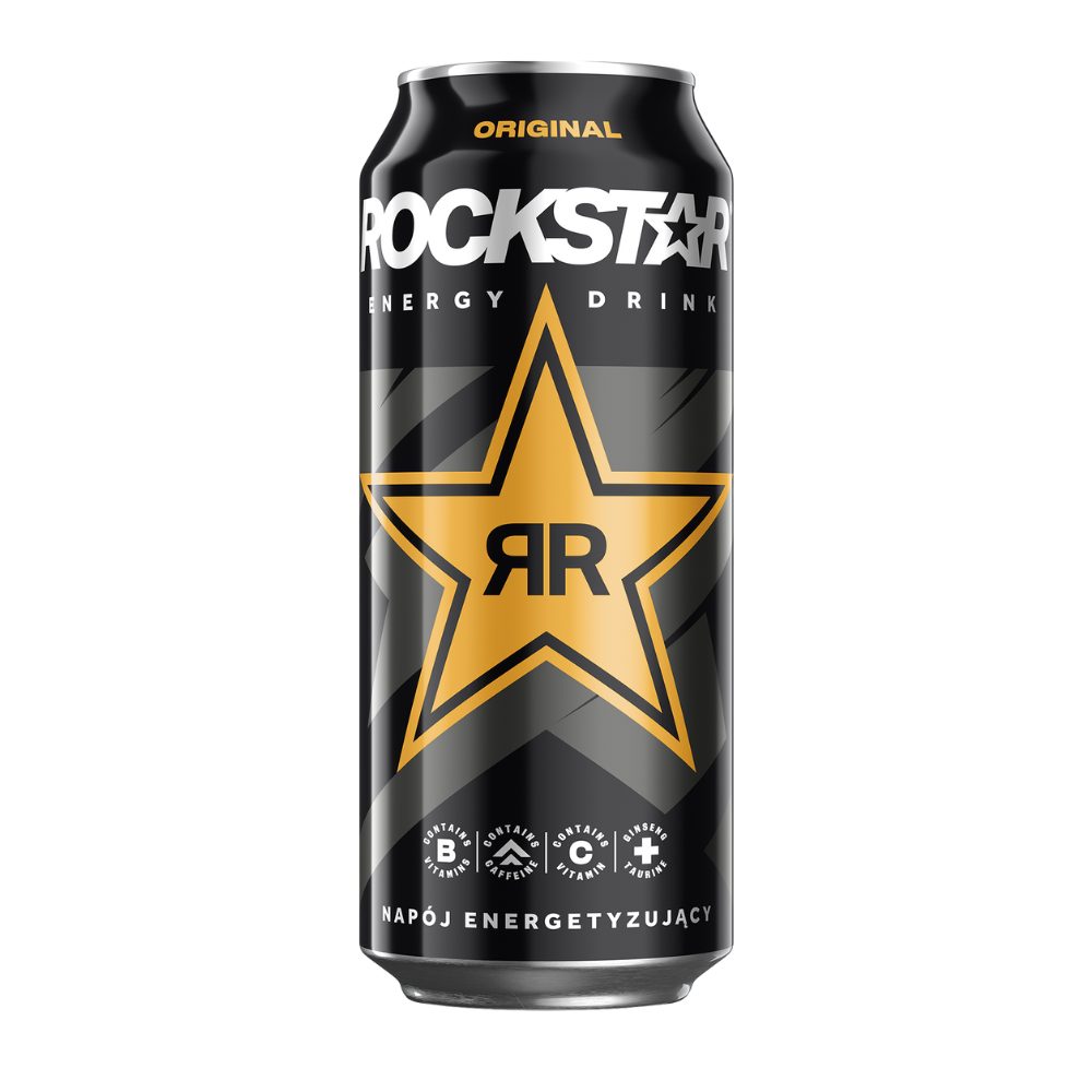 Napój energetyczny Rockstar Original 12 x 500 ml Puszka