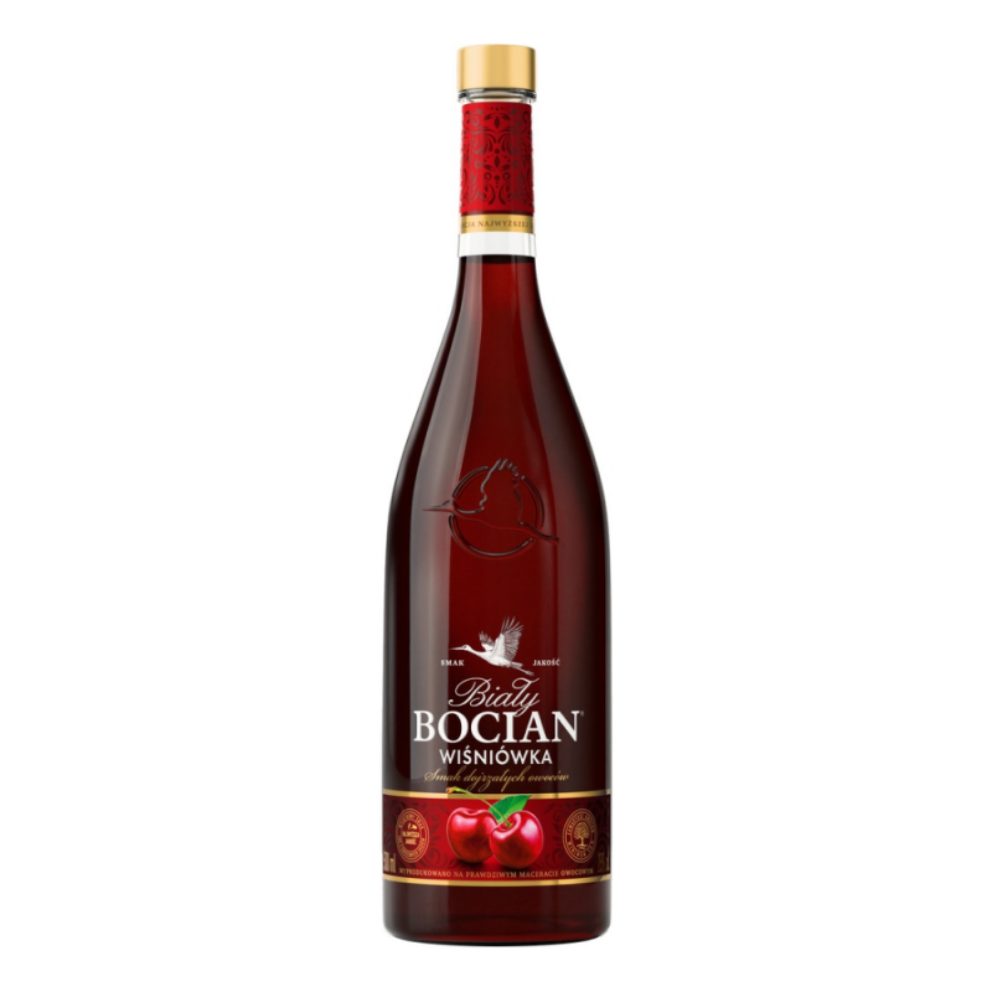 Wódka Biały Bocian Wiśniówka 25% 500 ml