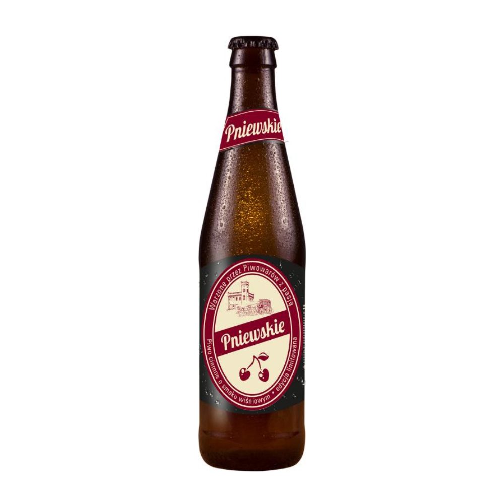 Piwo Pniewskie Wiśniowe 5% 500 ml