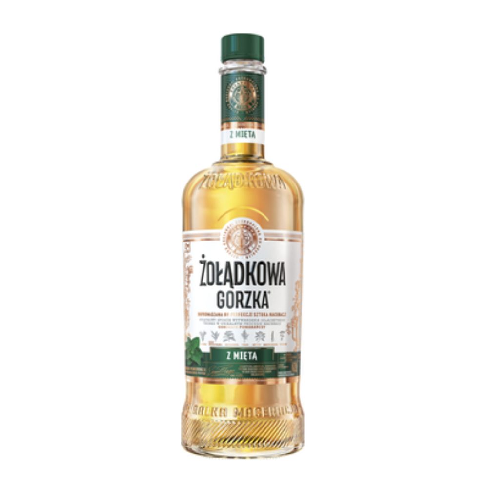 Żołądkowa Gorzka z Miętą 28% 700 ml