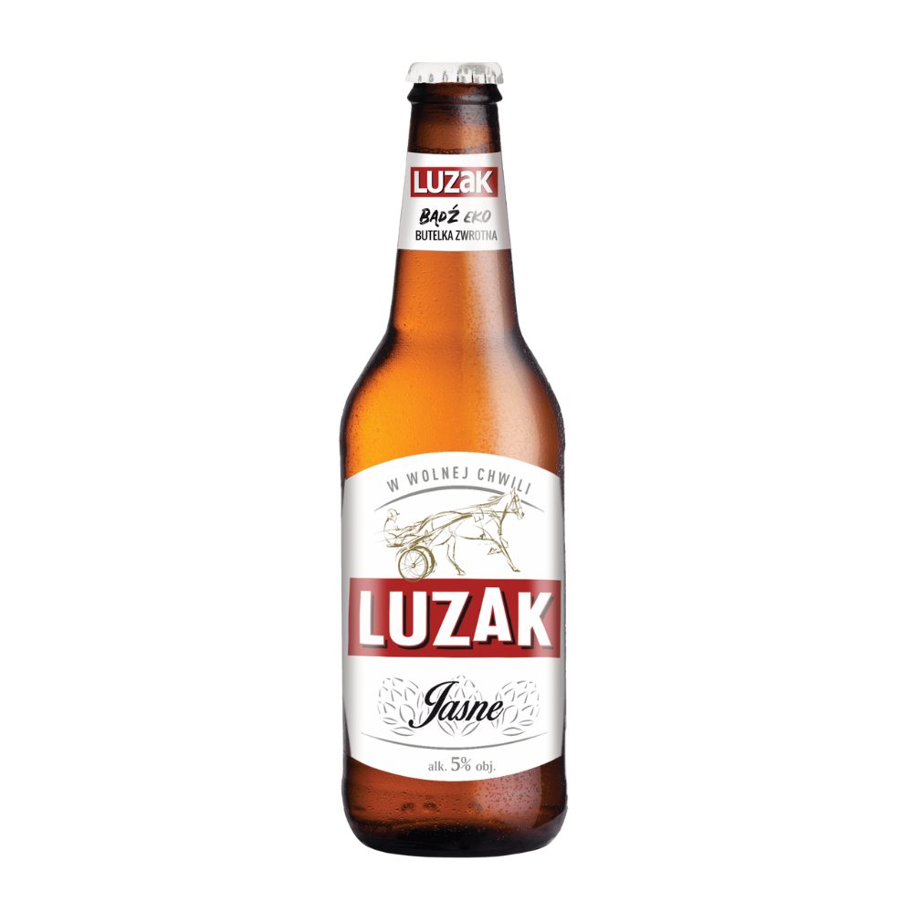 Piwo Luzak Jasne 5% 500 ml